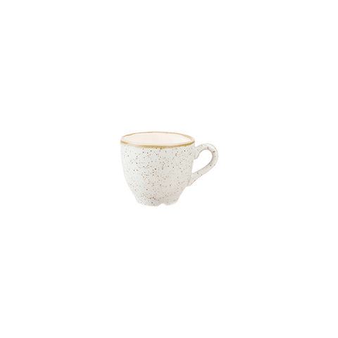 Espresso Cup 100ml BARLEY WHITE CHURCHILL Stonecast