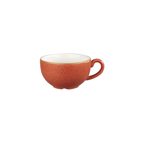 Cappuccino Cup 227ml SPICED ORANGE CHURCHILL Stonecast