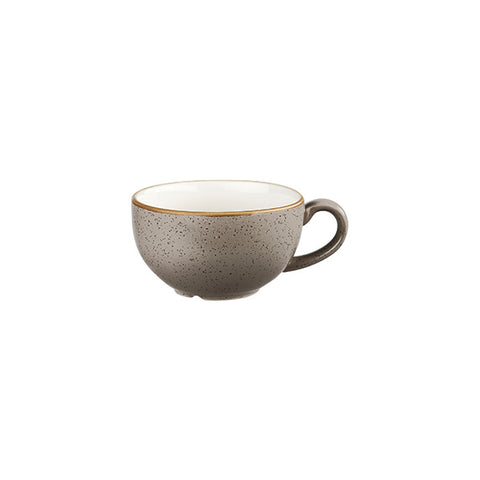 Cappuccino Cup 227ml PEPPERCORN GREY CHURCHILL Stonecast