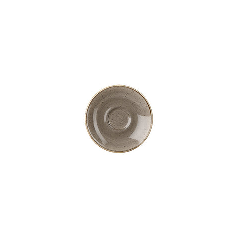 Espresso Saucer 118mm PEPPERCORN GREY CHURCHILL Stonecast