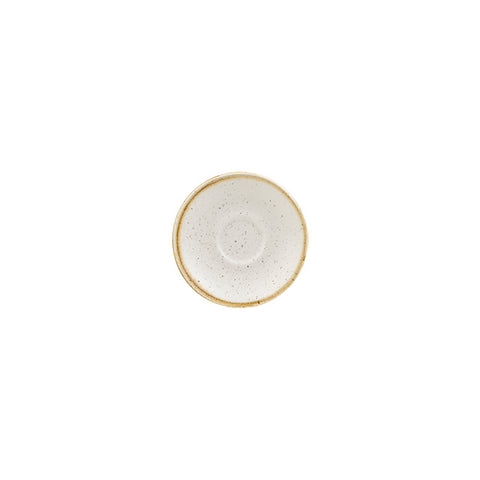 Espresso Saucer 118mm BARLEY WHITE CHURCHILL Stonecast