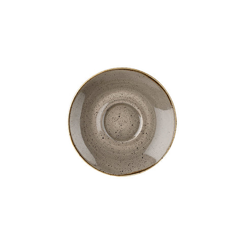 Cappuccino Saucer 156mm PEPPERCORN GREY CHURCHILL Stonecast