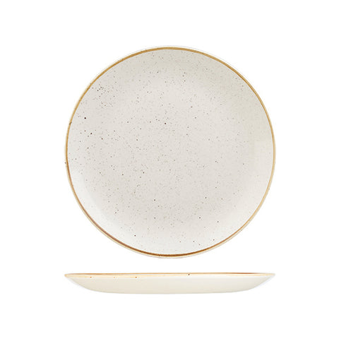 Round Coupe Plate 260mmBARLEY WHITE CHURCHILL Stonecast