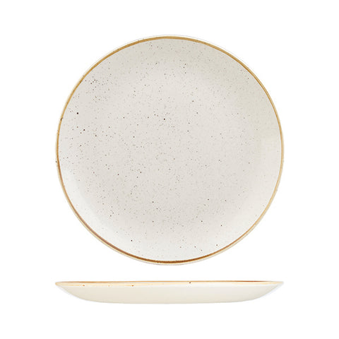 Round Coupe Plate 288mmBARLEY WHITE CHURCHILL Stonecast