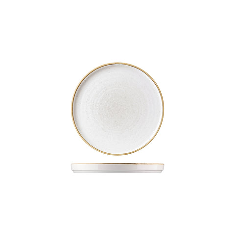 Round Walled Plate 210mmBARLEY WHITE CHURCHILL Stonecast