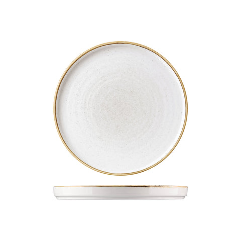 Round Walled Plate 260mmBARLEY WHITE CHURCHILL Stonecast