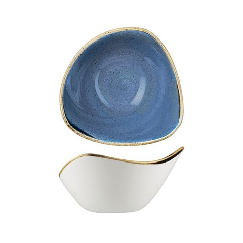 Triangular Bowl 153mm CORNFLOWER BLUE CHURCHILL Stonecast