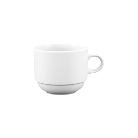 Stackable Coffee Cup 240ml WHITE FORTESSA Ilona 